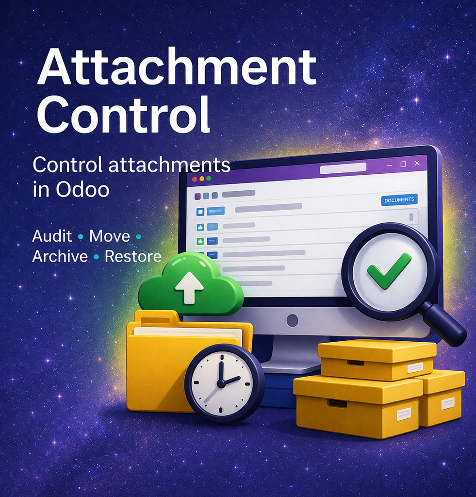 Control y organización de adjuntos en Odoo